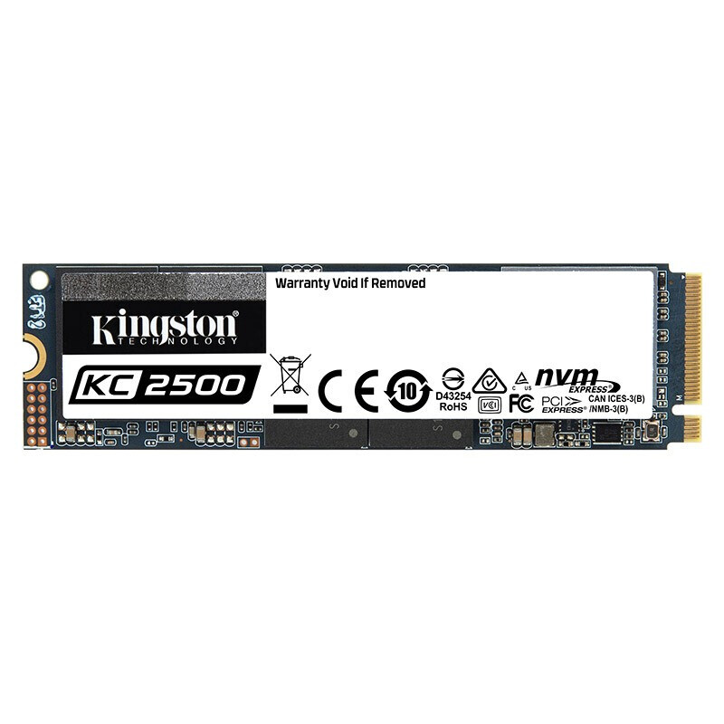 金士顿(Kingston) 500GB SSD固态硬盘 M.2接口(NVMe协议) KC2500系列