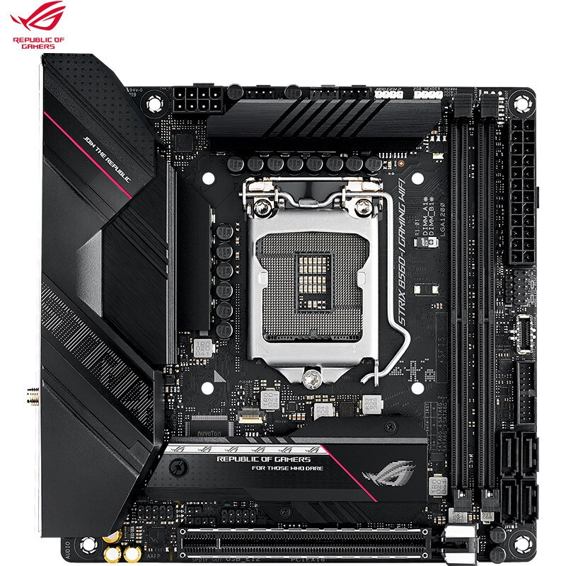 玩家国度（ROG）ROG STRIX B560-I GAMING WIFI主板 支持 CPU 11600KF/10600KF（Intel B560/LGA 1200）