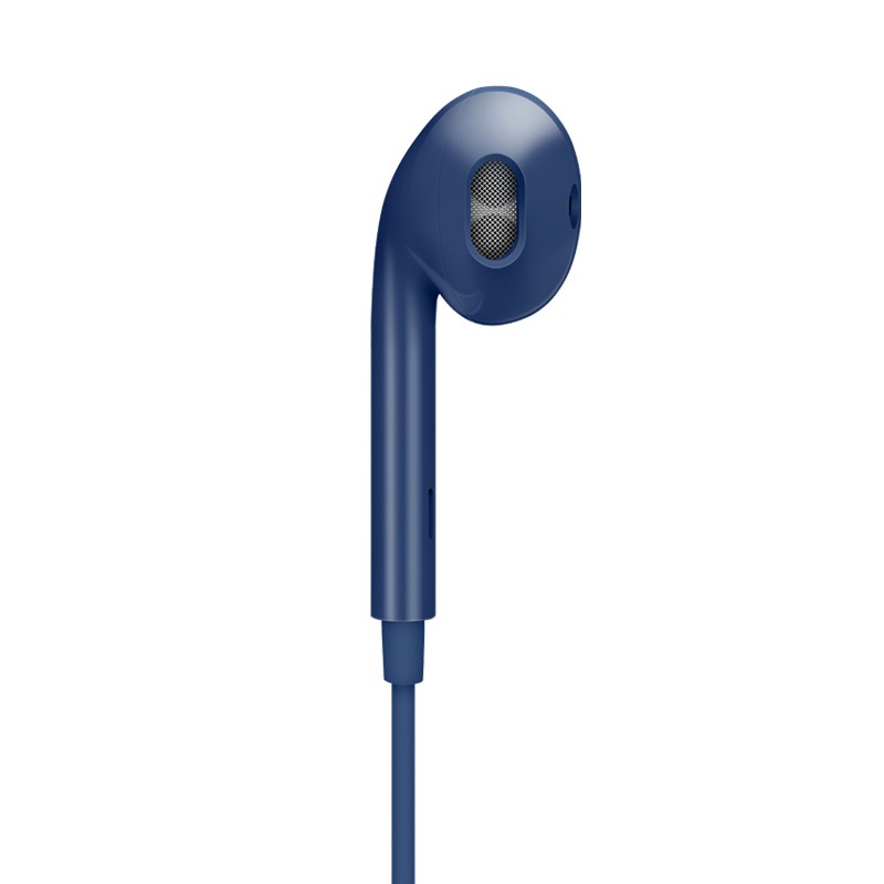 OPPO耳机 oppo有线耳机 通用华为小米手机 半入耳式3.5mm 适用于r17/r15x/reno3/ace/k5 Mh135耳机 藏蓝