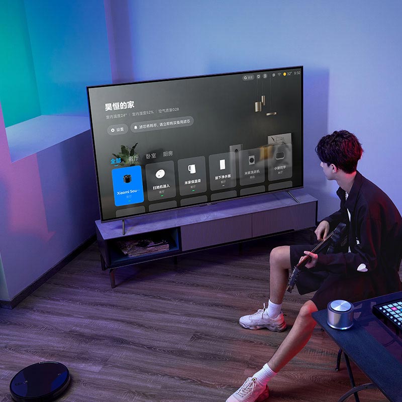 小米 Redmi 游戏电视 X 2022款 75英寸 120Hz高刷 HDMI2.1 3GB+32GB大存储 智能电视L75R8-X X75