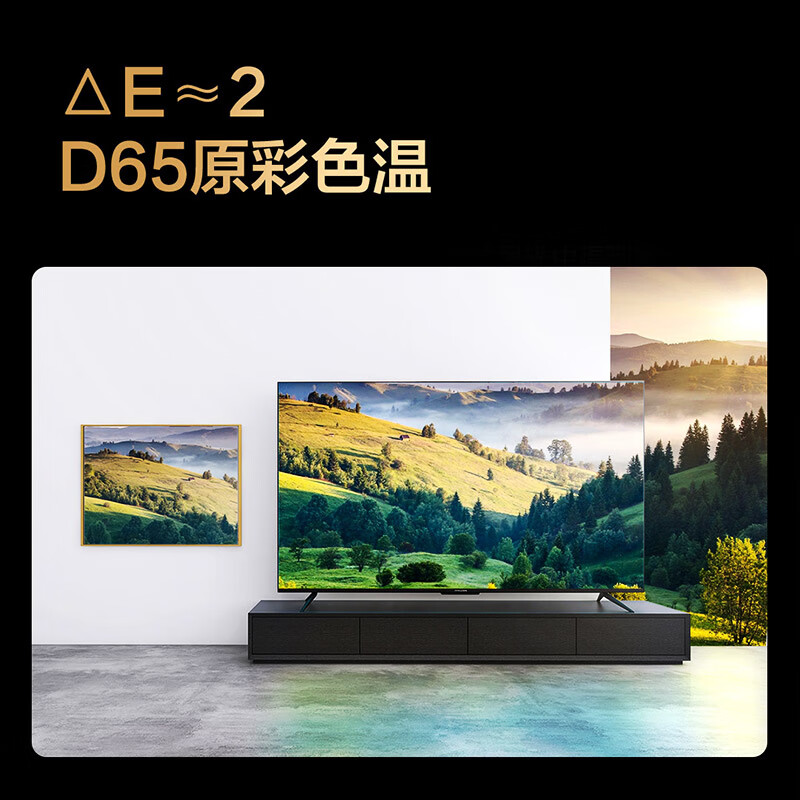 FFALCON 雷鸟电视 65S535D 电视机65英寸 4K高色域 背光分区 全面屏 3+32GB大内存 远场语音平板游戏电视机
