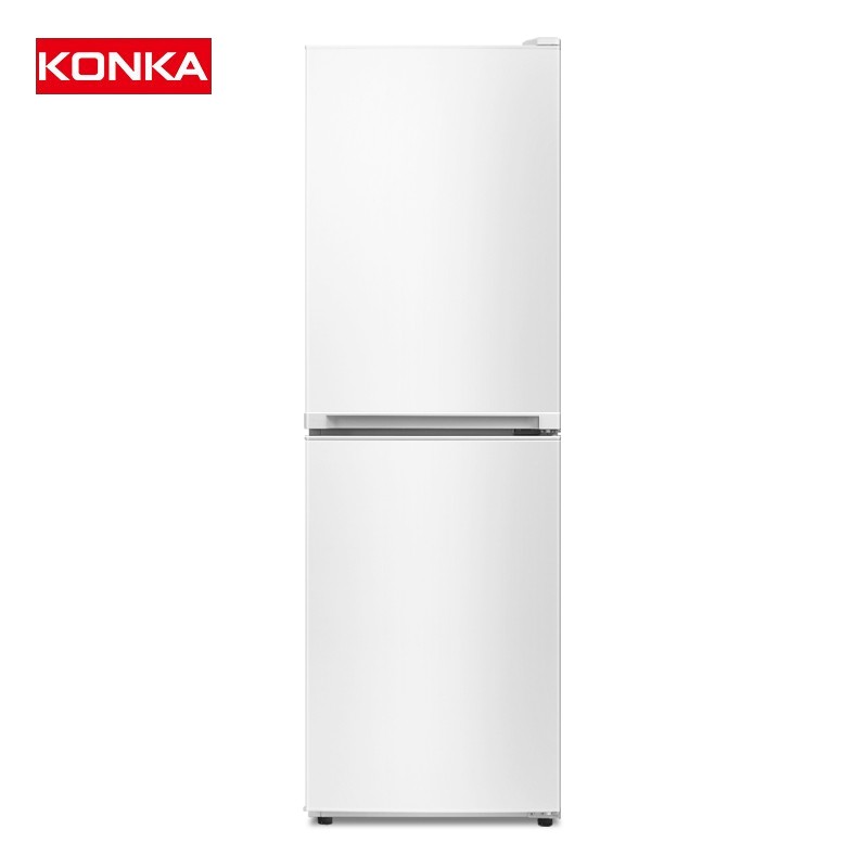 康佳（KONKA）小冰箱185升双门两门小型家用电冰箱节能省电宿舍租房神器（白色） 小白系列BCD-185GB2S