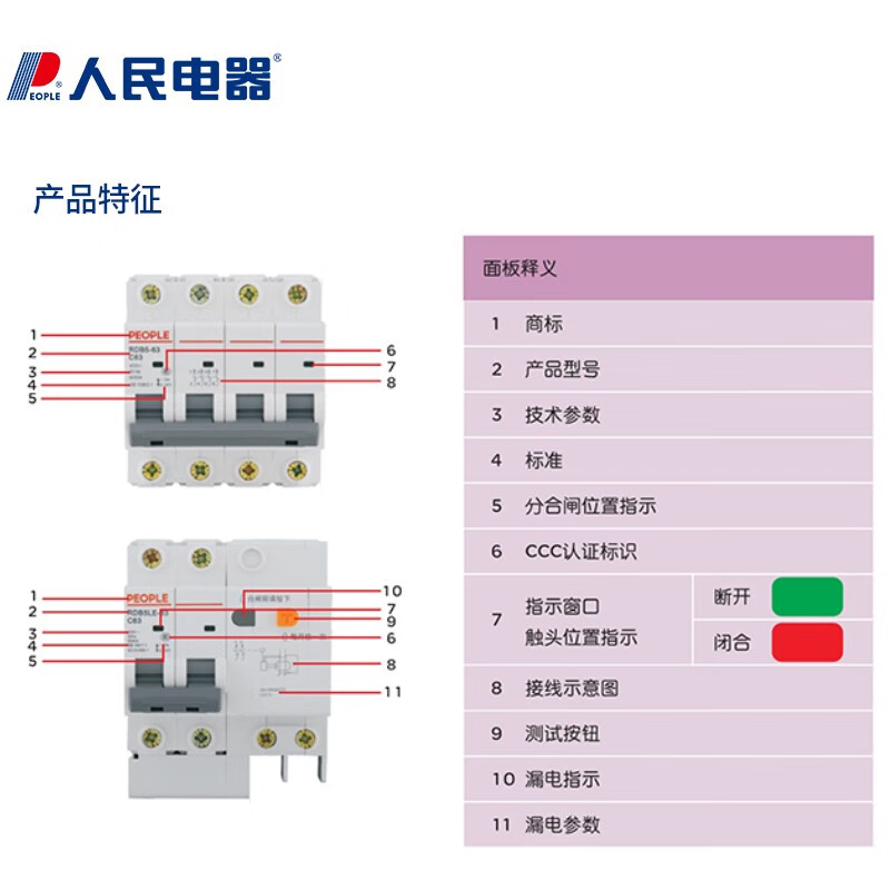 人民电器32A空气开关RDB5LE-32怎么样？上档次吗？