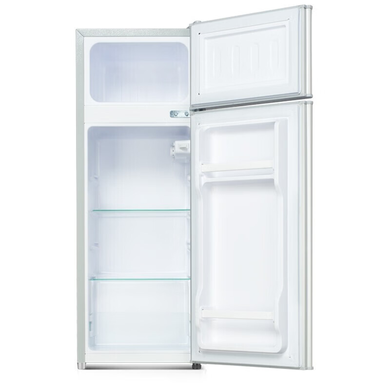 奥克斯（AUX）家用双门实标迷你小型冰箱 冷藏冷冻保鲜小冰箱  宿舍租房节能电冰箱 BCD-50K128  50升金色