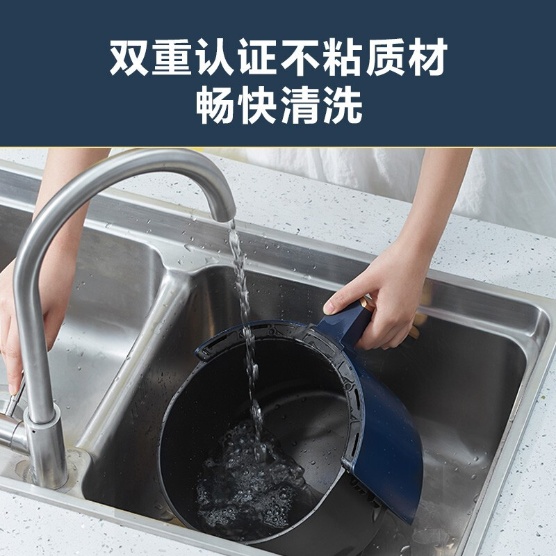 美的（Midea）空氣炸鍋 4.2L大容量家用智能煎炸鍋 無(wú)油低脂多功能電炸鍋KZ42E101L