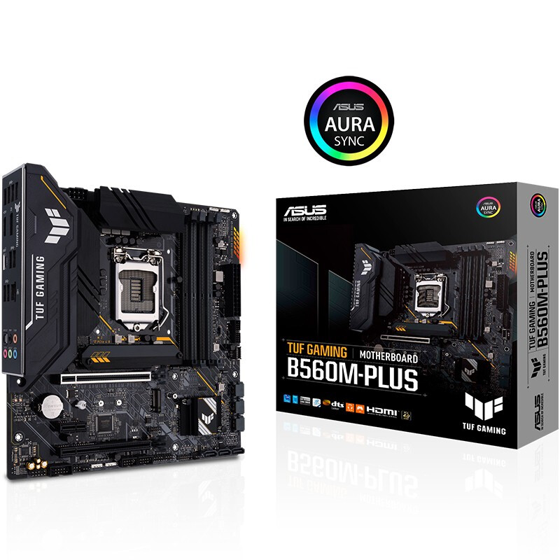 华硕（ASUS）TUF GAMING B560M-PLUS 重炮手主板 支持 CPU 11600KF/11400F/10600KF（Intel B560/LGA 1200）