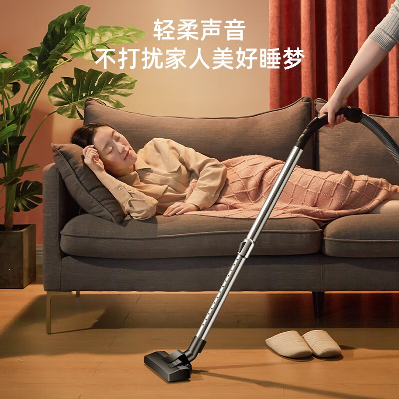 海爾（Haier）吸塵器HZW1207家用吸塵器 臥式吸塵器 大吸力