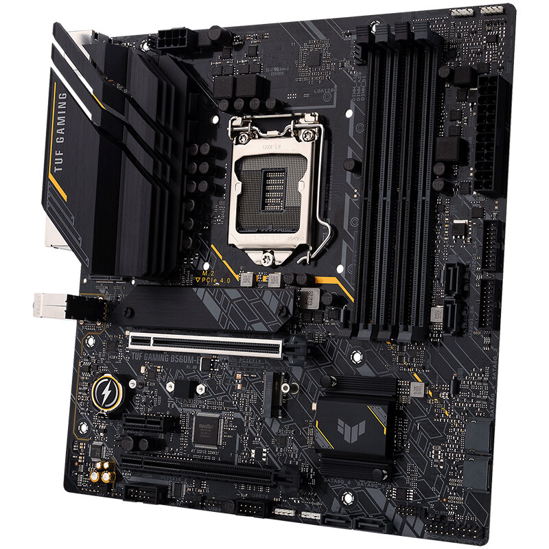 華碩（ASUS）TUF GAMING B560M-E主板 支持 CPU 11700/11400/11400F（Intel B560/LGA 1200）