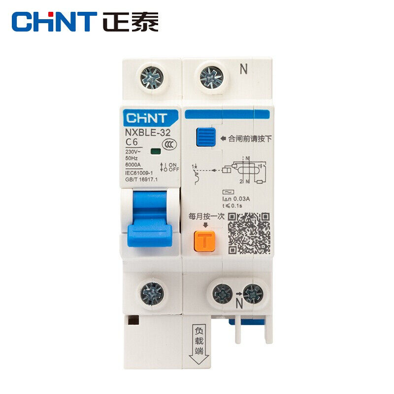 正泰NXBLE-32-1PN-C6-30mA-6kA怎么样？质量靠谱吗？