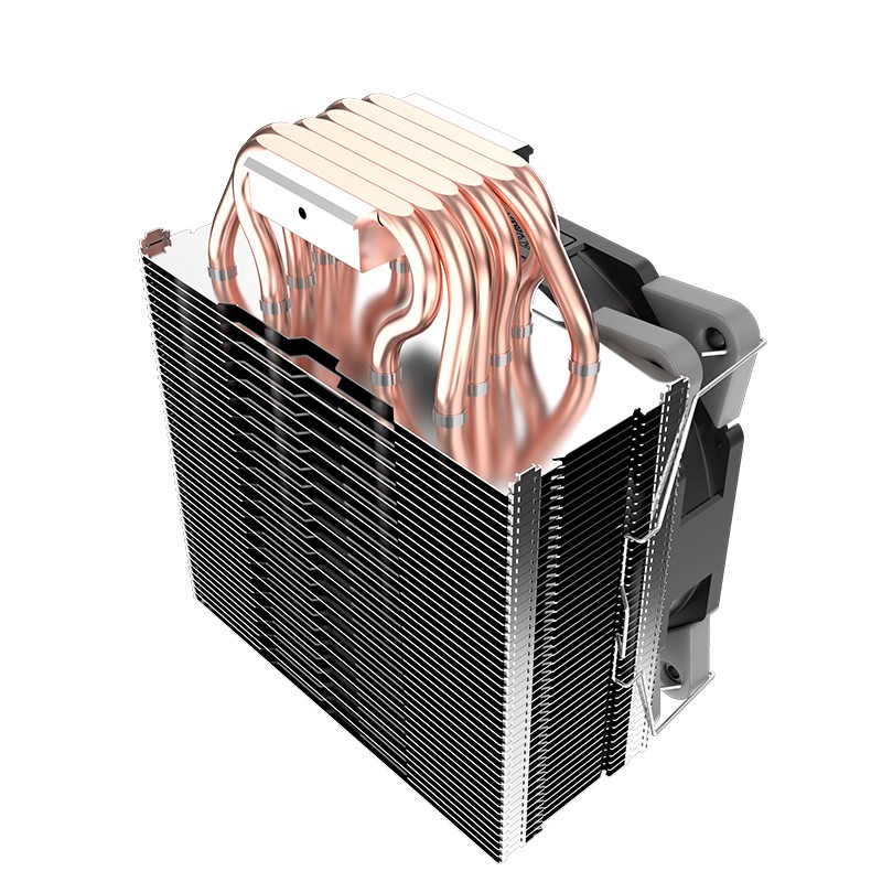 超频三（PCCOOLER）东海X7 CPU散热器（6热管/SRGB光效/包胶减震风扇/1200/1151/AM4螺丝扣具）