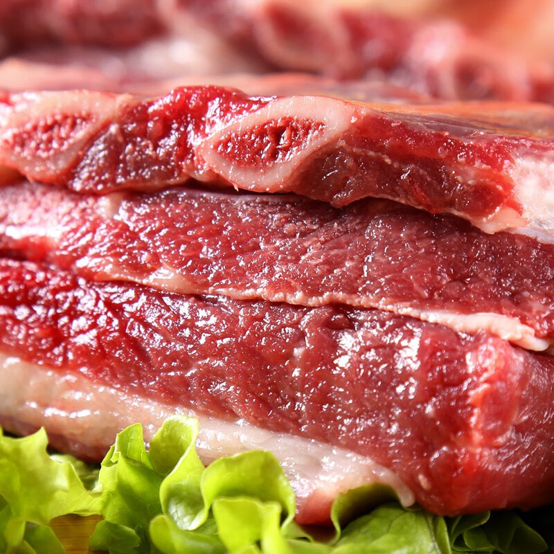 东阿阿胶 黑驴王子驴精肋排1kg/袋 精修驴排骨驴肋骨 驴肉生鲜 驴骨