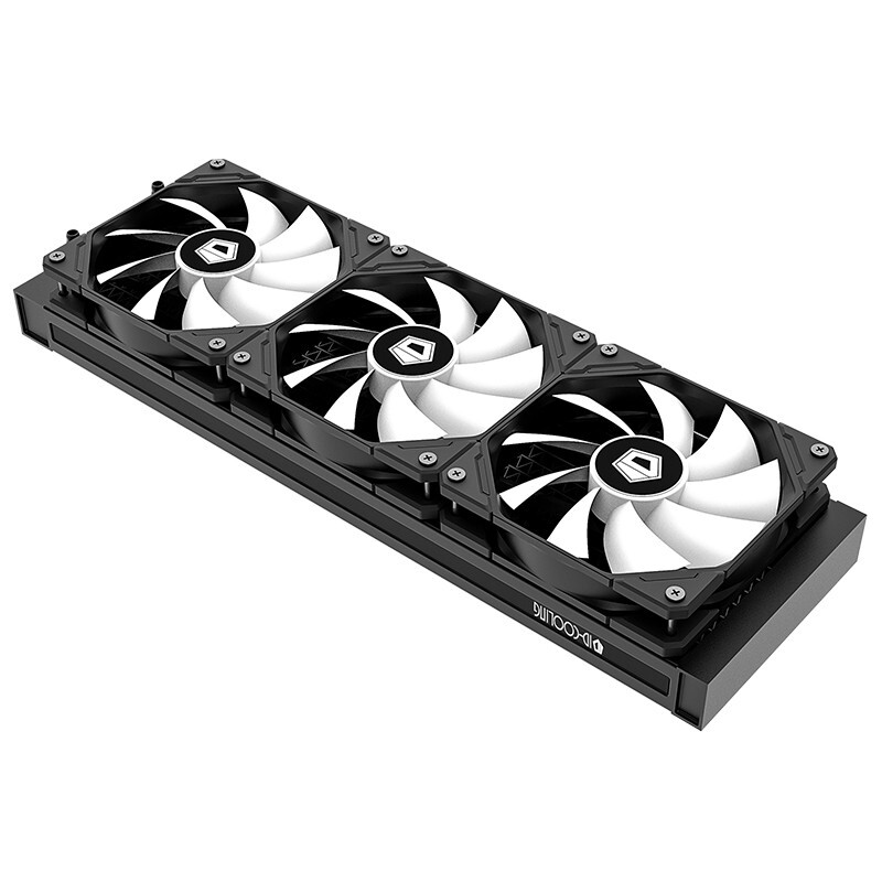 ID-COOLING ZOOMFLOW 360X 高效能5V中心幻彩同步ARGB一體式水冷散熱器 360冷排多平臺(tái)扣具含2066