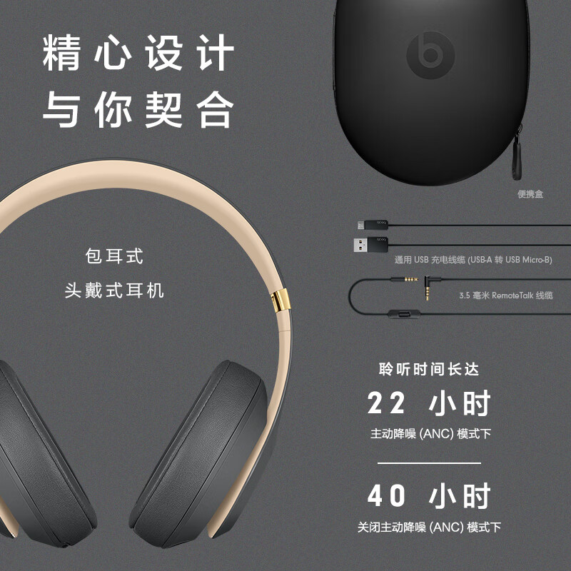 %title插图%num 【详细测评报告】beats BeatsStudio3Wireless真实入手体验,到底怎么选择不被坑,看看测评怎么说