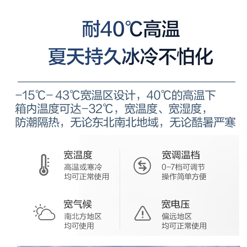 新飛（Frestec）202升 冷凍冷藏一級(jí)能效深冷家用商用二合一冷柜 冰柜臥式冰箱BC/BD-202KPCT