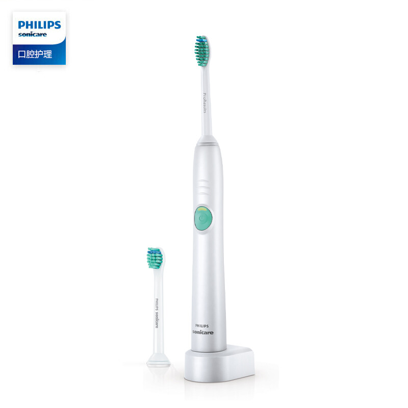 飛利浦(PHILIPS) 電動牙刷 成人聲波震動(自帶刷頭*2) HX6512