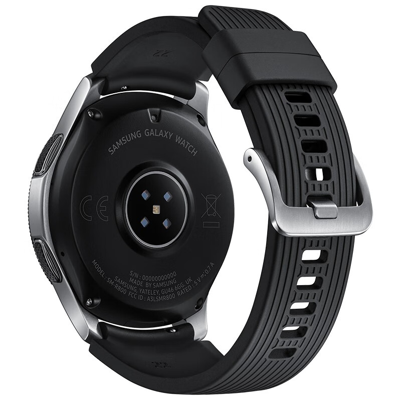 SAMSUNG Galaxy Watch LTE版 三星手表 运动智能手表 eSIM独立通话/机械旋转表圈/独立音乐播放 46mm钛泽银