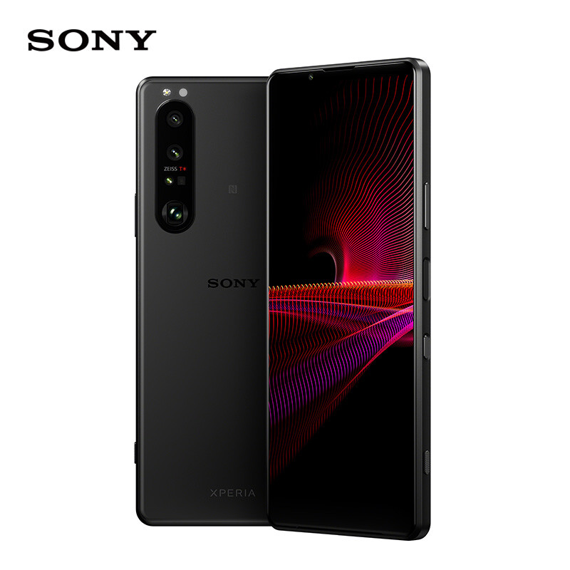 索尼（SONY）Xperia 1 III 智能5G手机 21:9 4K HDR OLED屏 120Hz 骁龙888 微单技术 12GB+512GB夜烟黑