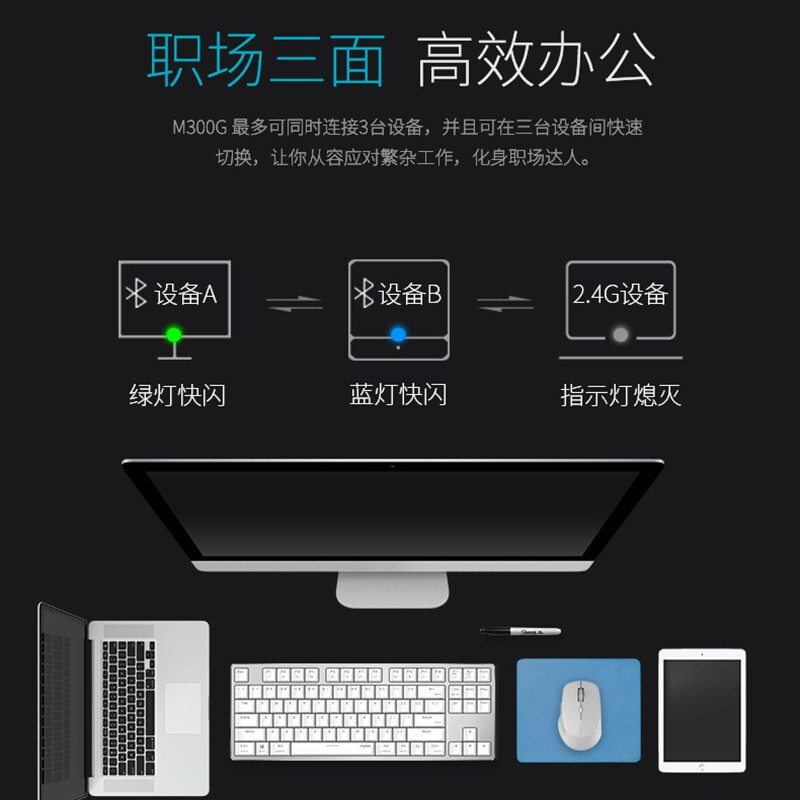 雷柏m300g与m500g哪个好？区别有没有？