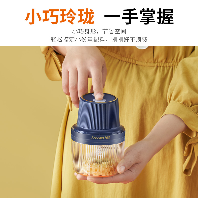 九阳（Joyoung）绞蒜器 家用电动多功能打蒜器 婴儿辅食机 家用料理机S2-LF150