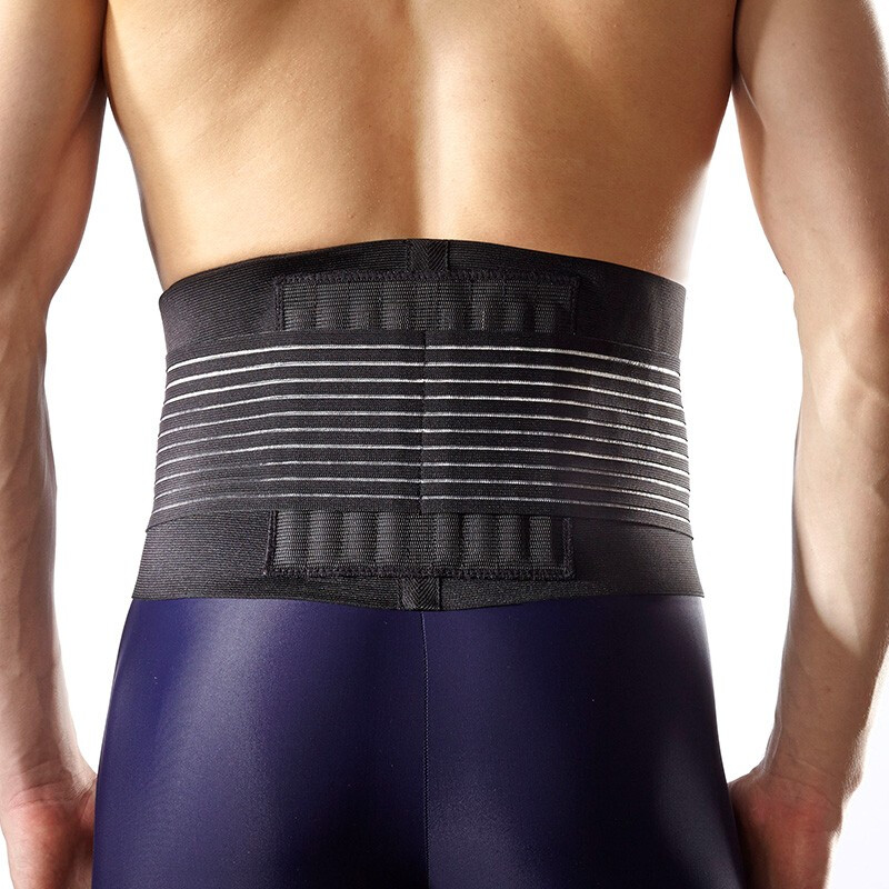 LP919KM护腰带运动支撑透气型篮球深蹲腰椎间盘防护护具男女士通用 L/XL
