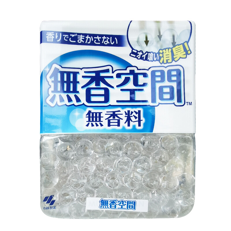 小林制药(KOBAYASHI)无香空间固体空气清新剂无香型315g净化除味剂车载净化剂便携无味卧室去味剂厕所除臭剂
