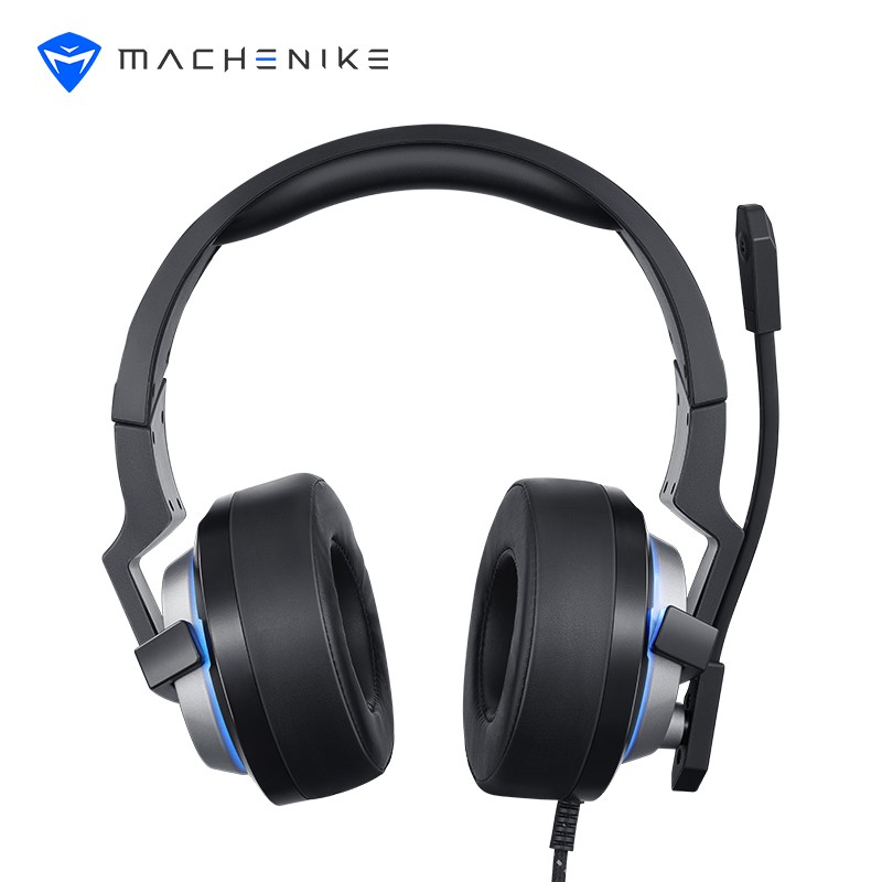 机械师(MACHENIKE) 头戴式电竞游戏耳机 电脑耳机带麦 电竞耳机 吃鸡耳机 H300 USB线控版