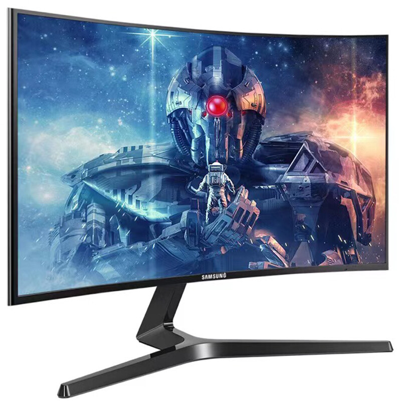 三星 （SAMSUNG） 玄龙骑士 23.5英寸 144Hz  FreeSync 1800R 曲面电竞显示器 （C24RG50FQC）