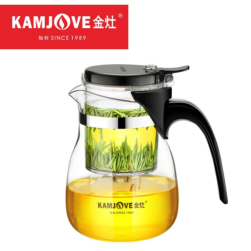 金灶（KAMJOVE） TP-757飘逸杯泡茶壶耐热玻璃茶具700ml过滤花茶杯