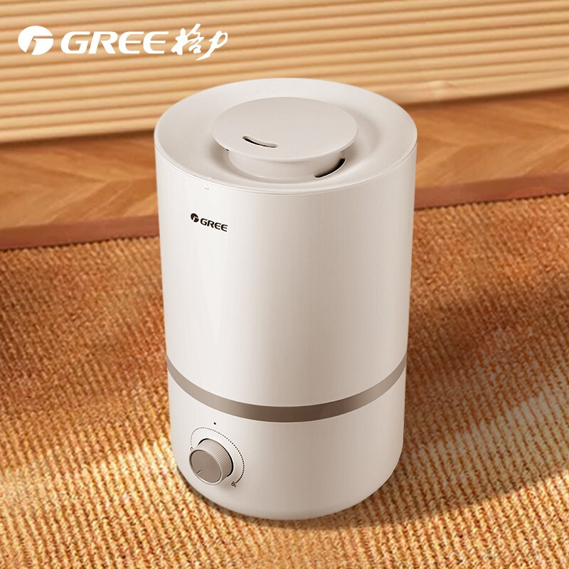 格力（GREE）加湿器 3升低噪 上加水 办公室卧室家用 带香薰盒 母婴可用 双重防漏水(SC-30X76)