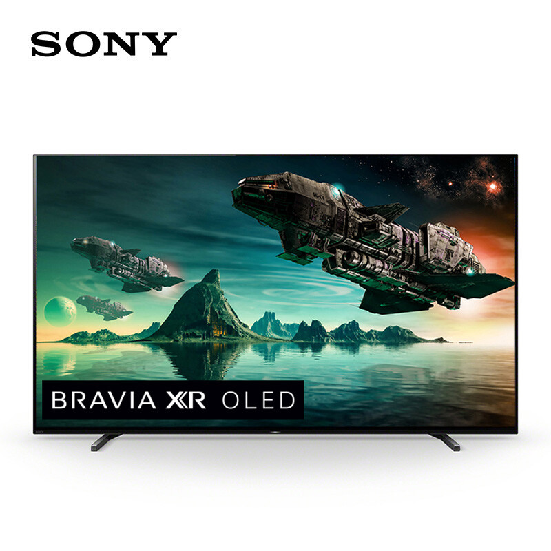 索尼（SONY）XR-65A80J 65英寸 4K超高清HDR OLED全面屏電視 XR認(rèn)知芯片 AI智能語音 