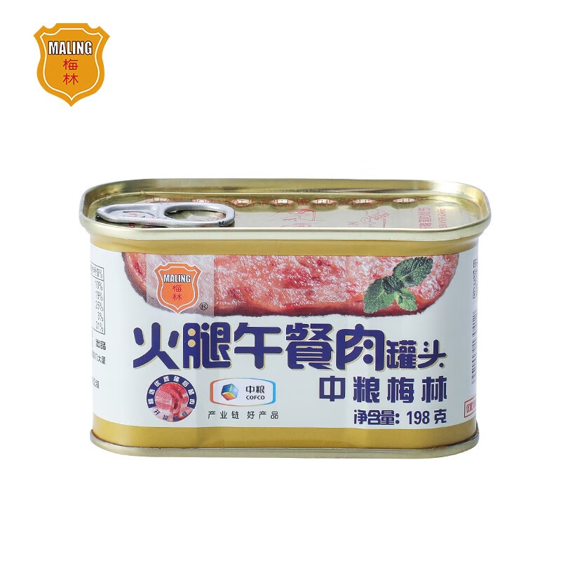 梅林 火腿午餐肉罐头火锅搭档  198g 中粮出品