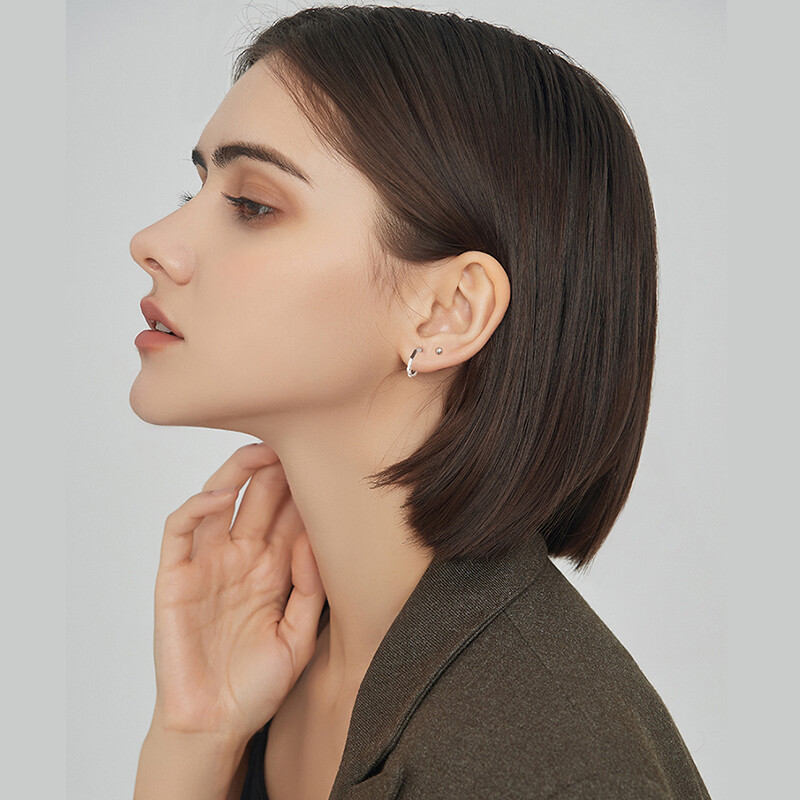 用过的人来讲讲warme farbe 养耳洞耳钉女925银耳饰简约冷淡风耳骨钉