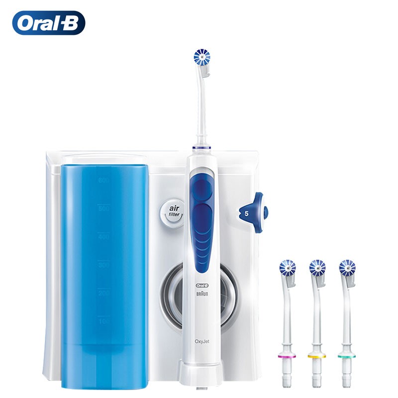 欧乐B电动冲牙器 成人高端家庭口腔护理 洗牙器水牙线洗牙机 非电动牙刷（自带喷嘴*4）MD20