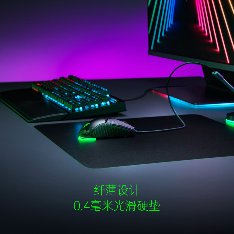 雷蛇（Razer）掘土黄蜂V3迷你小号 游戏鼠标垫