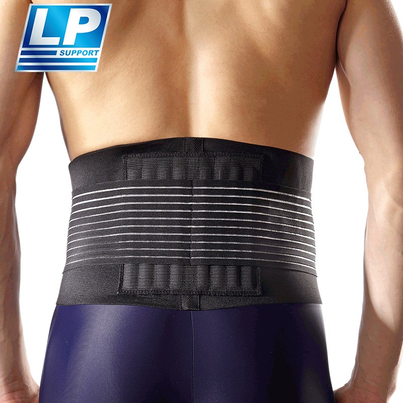 LP919KM护腰带运动支撑透气型篮球深蹲腰椎间盘防护护具男女士通用 S/M