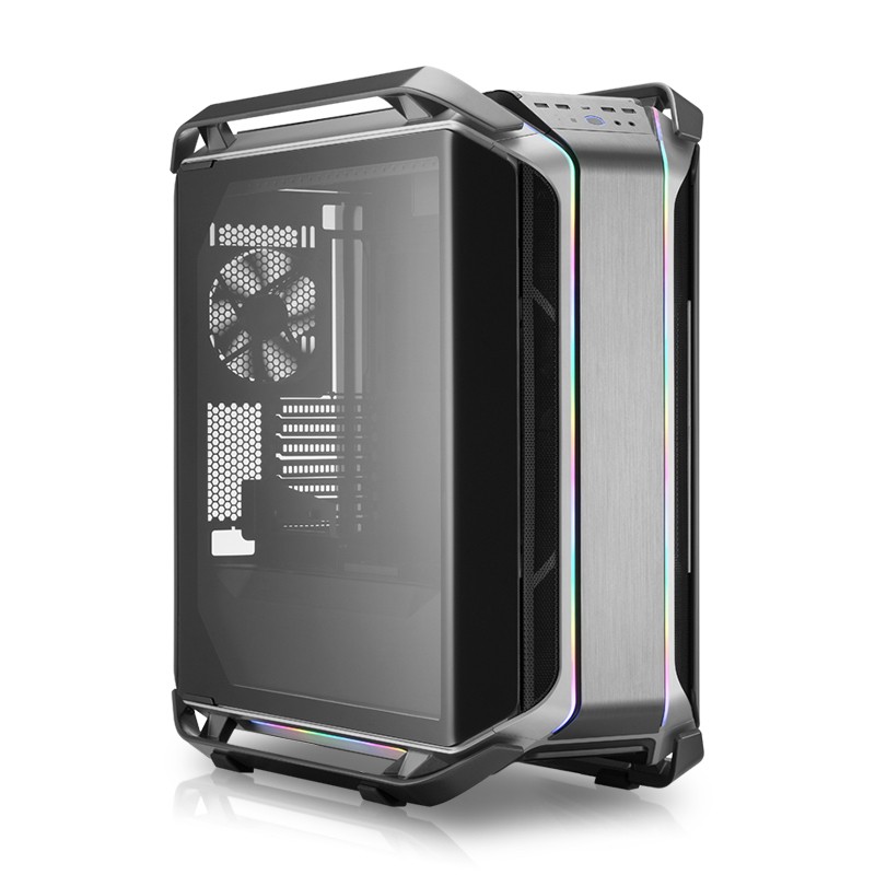 酷冷至尊( CoolerMaster )COSMOS C700M全塔式电脑机箱（支持420水冷/单侧双曲面钢化玻璃/机体内外ARGB）
