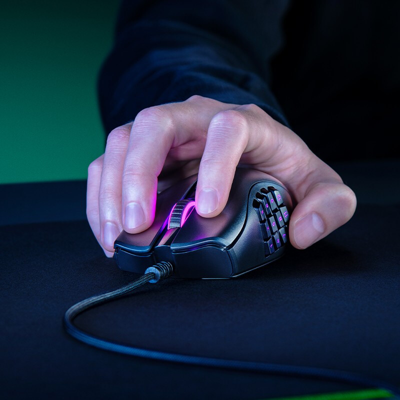 雷蛇 Razer 那伽梵蛇X  电竞MMO游戏鼠标 有线鼠标