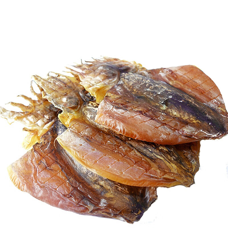北海墨鱼干干货特级中号煲汤底料淡干墨鱼仔海产水产鱼干淡晒乌贼干