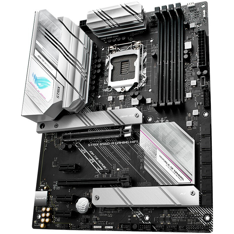 玩家國(guó)度（ROG）ROG STRIX B560-A GAMING WIFI 吹雪主板 支持 CPU 11600KF/10600KF（Intel B560/LGA 1200）