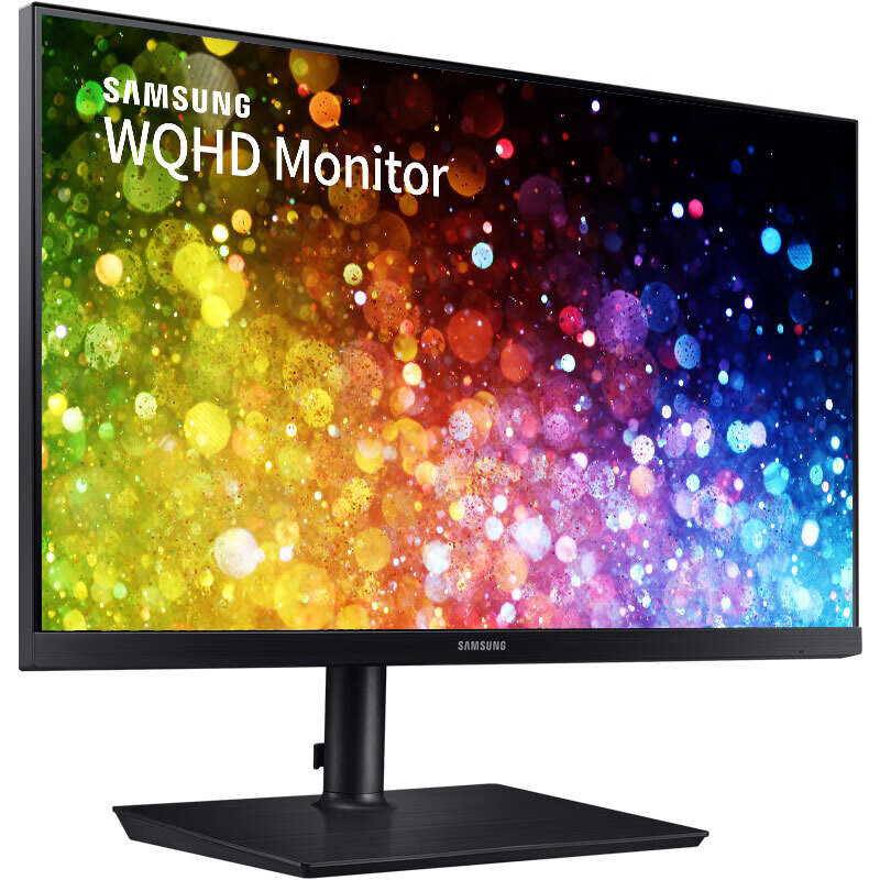 三星（SAMSUNG）23.8英寸 2K Type-C FreeSync 微边框 可壁挂 旋转升降底座 电脑显示器(S24H850QFC)