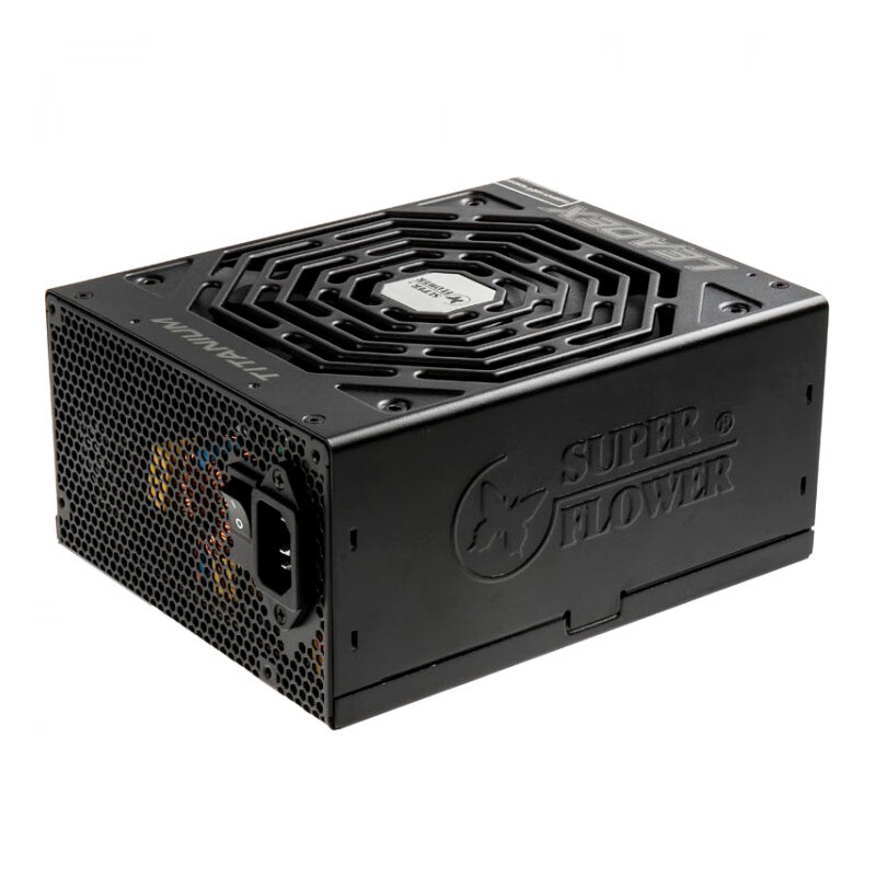 振华（SUPER FLOWER） 额定1000W LEADEX T1000W 游戏电脑电源（80PLUS钛金/全模接线/智能温控/十年保固）