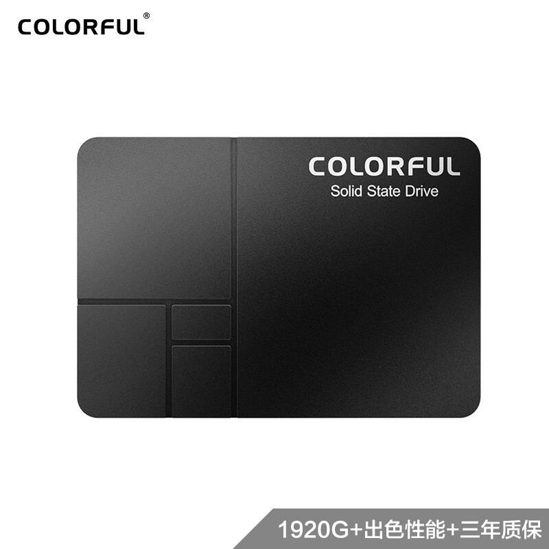 七彩虹(Colorful) 1920GB SSD固态硬盘 SATA3.0接口 SL500系列