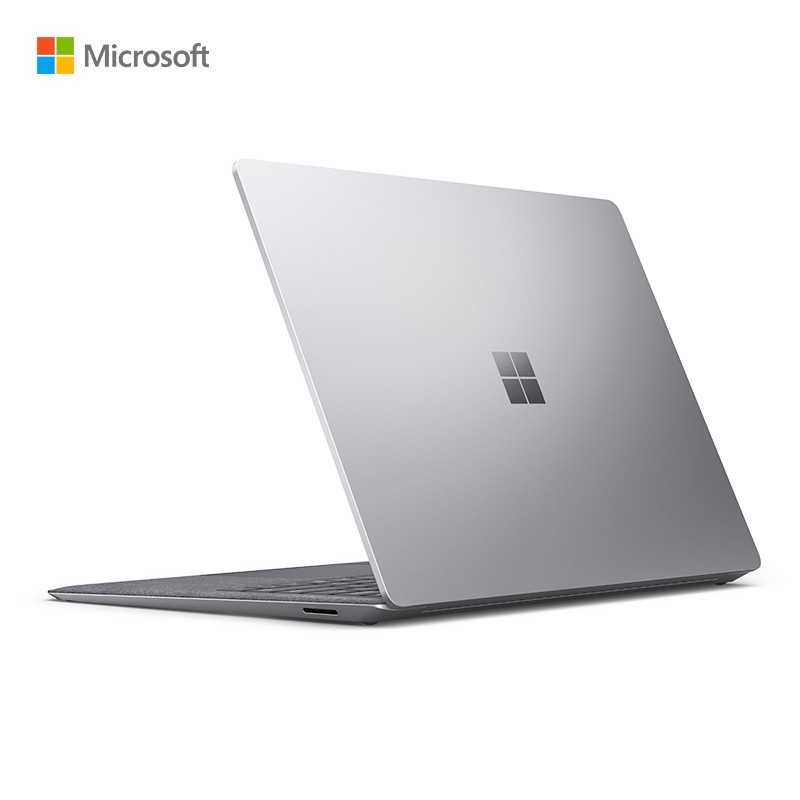 微软Surface Laptop 4 AMD锐龙R5定制版 6核12线程 8G+256G 13.5英寸2.2K高色域触屏 亮铂金 金属轻薄本