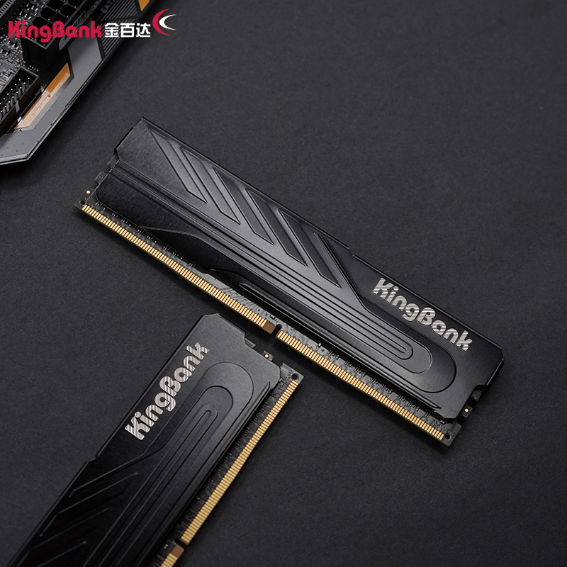金百达（KINGBANK）16GB  DDR4 2666 台式机内存条 黑爵系列 Intel专用条