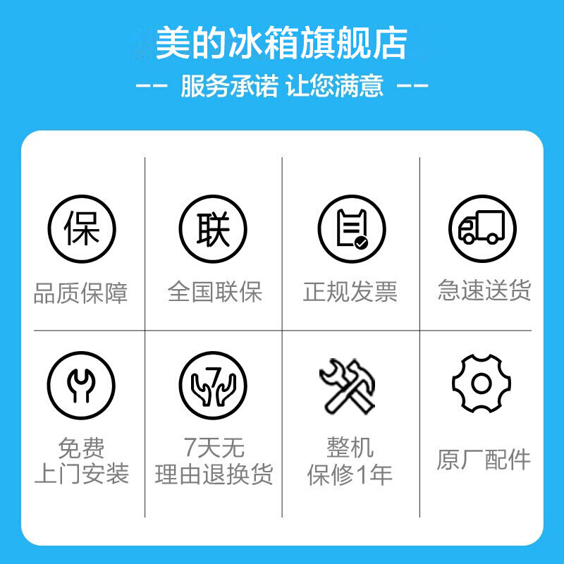 %title插图%num 【新品上市】美的(Midea)508升多门智能家电冰箱除菌净味双开门 BCD-508WTPZM(E) 净味系列