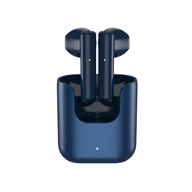 QCY T12S 蓝牙耳机真无线半入耳式 运动跑步四麦降噪音乐主从切换双耳长续航低延迟 苹果小米华为手机通用