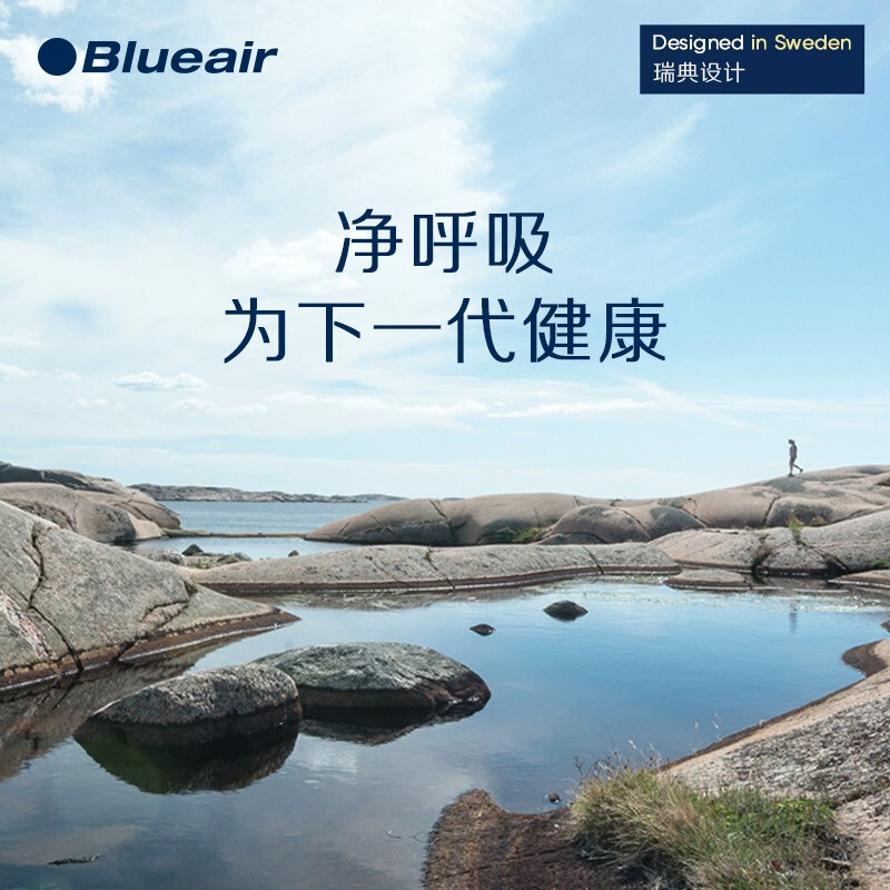 布鲁雅尔(Blueair)空气净化器 智能菌盾7710i 除甲醛除细菌除二手烟雾霾PM2.5 旗舰机型
