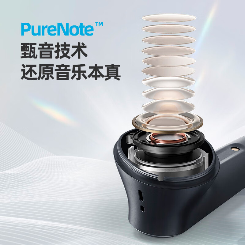 %title插图%num Anker Soundcore声阔降噪舱 Liberty Air 2 Pro主动降噪真无线TWS 入耳式蓝牙耳机 矿石白梁博代言款