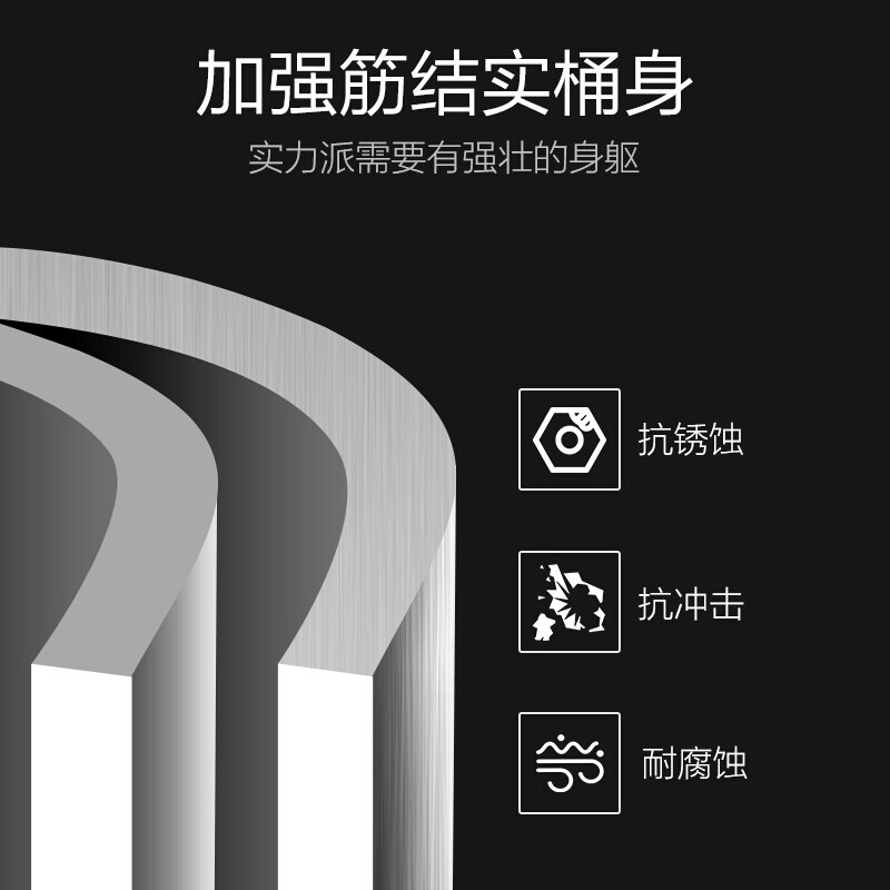 海尔（Haier）吸尘器家用小型干湿吹三用大功率手持大吸力桶式车用吸尘器HC-T2103R