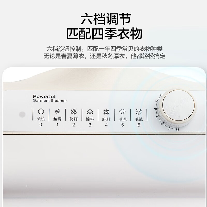 美的（Midea）掛燙機(jī)家用蒸汽掛燙機(jī)熨斗家用雙桿手持熨燙機(jī)電熨斗YGJ20P1【雙桿更穩(wěn)固】